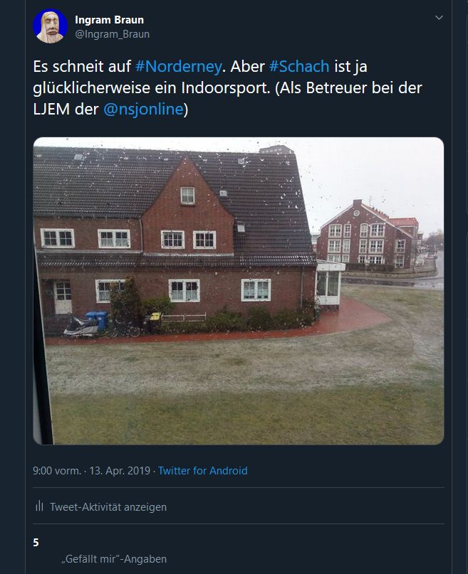 Norderney-Tweet