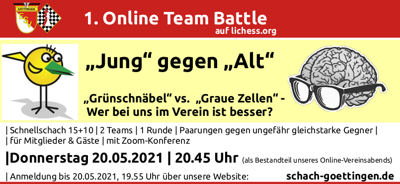 1. Online Team Battle: "Jung" vs. "Alt" 1