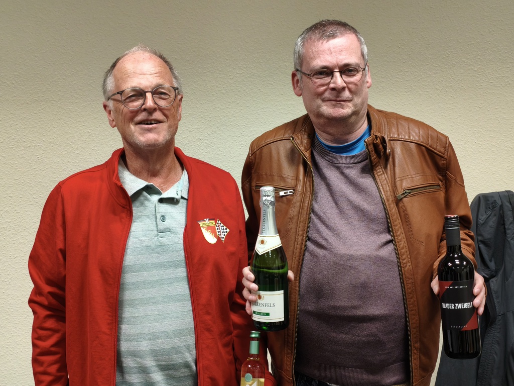 von links: Gerhard, Mario, Johannes fehlt