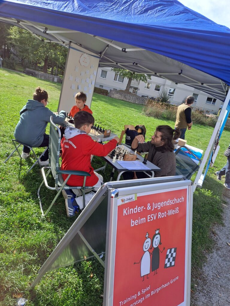 ESV Schach / Jugend präsentiert sich auf dem Kulturfest in Grone Süd 3