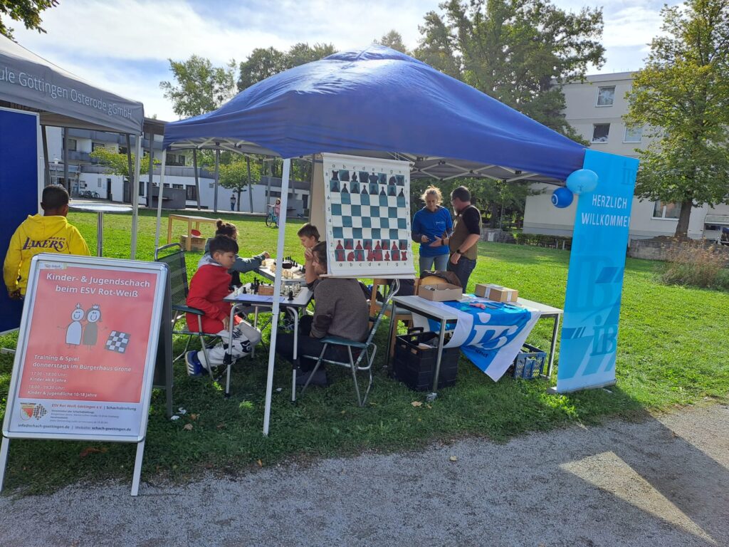 ESV Schach / Jugend präsentiert sich auf dem Kulturfest in Grone Süd 2