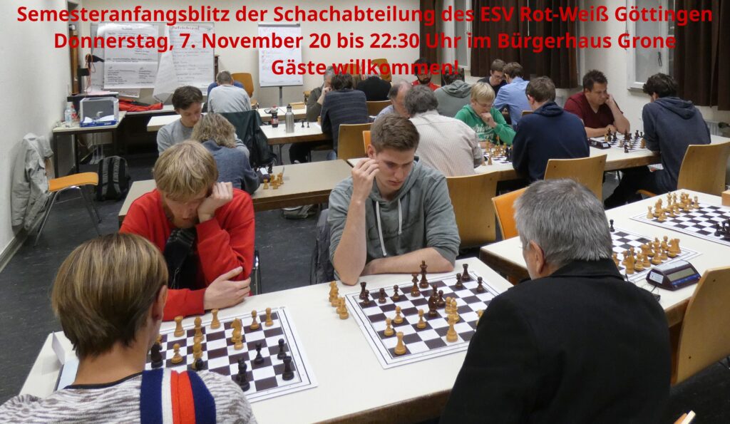 Banner Semesteranfangsblitz ESV Göttingen 2024