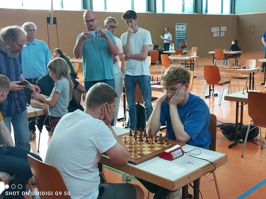Bert Sieber Sieger des Schnellturniers bei der Hundertjahrfeier des Mündener SC 5